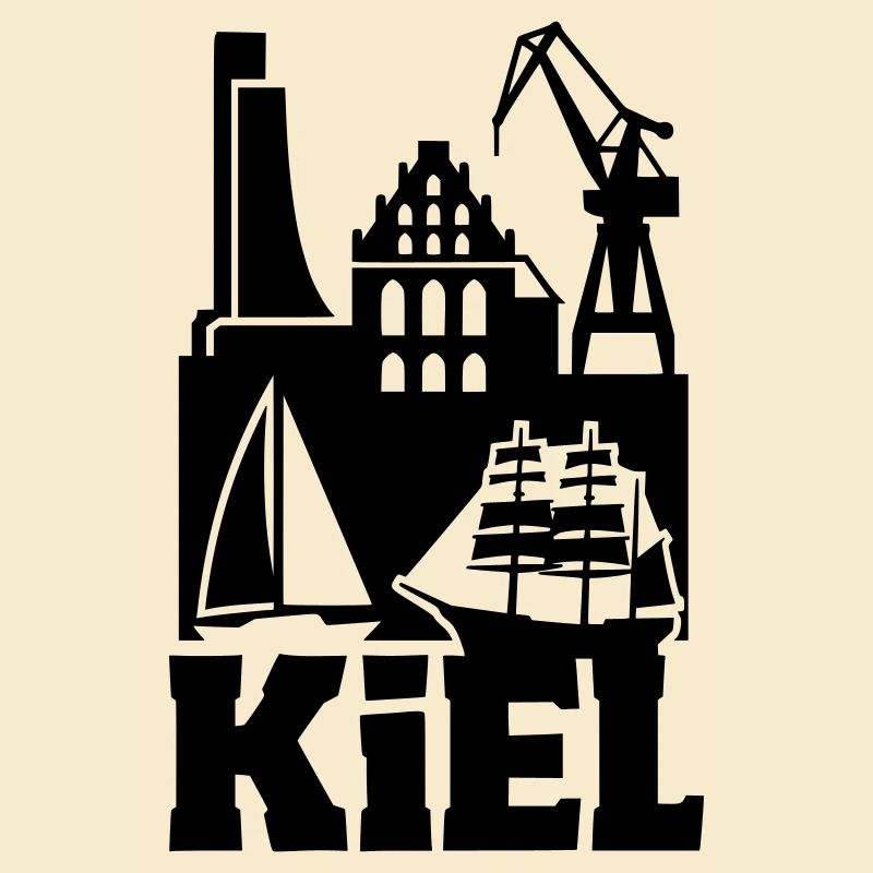 Kiel Silhouette Wahrzeichen