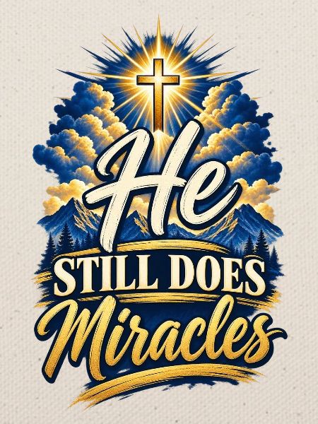 He Still Does Miracles – Christlicher Spruch