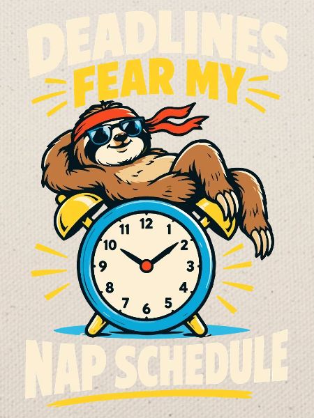 Faultier – Deadlines Fear My Nap Schedule