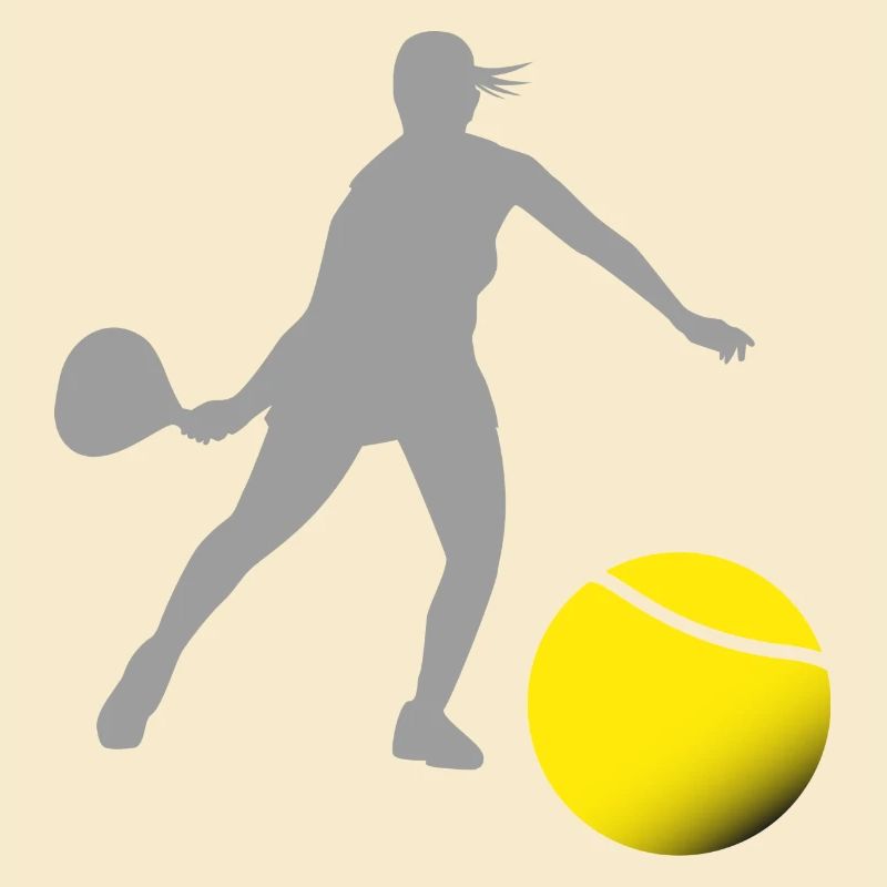 Padel-Frau