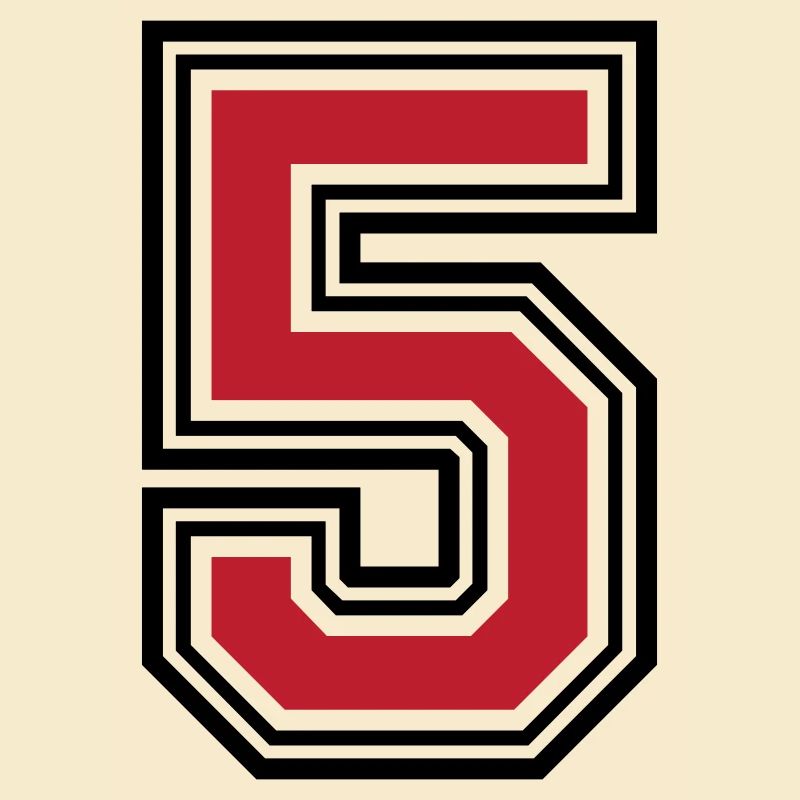 5 Zahl symbol
