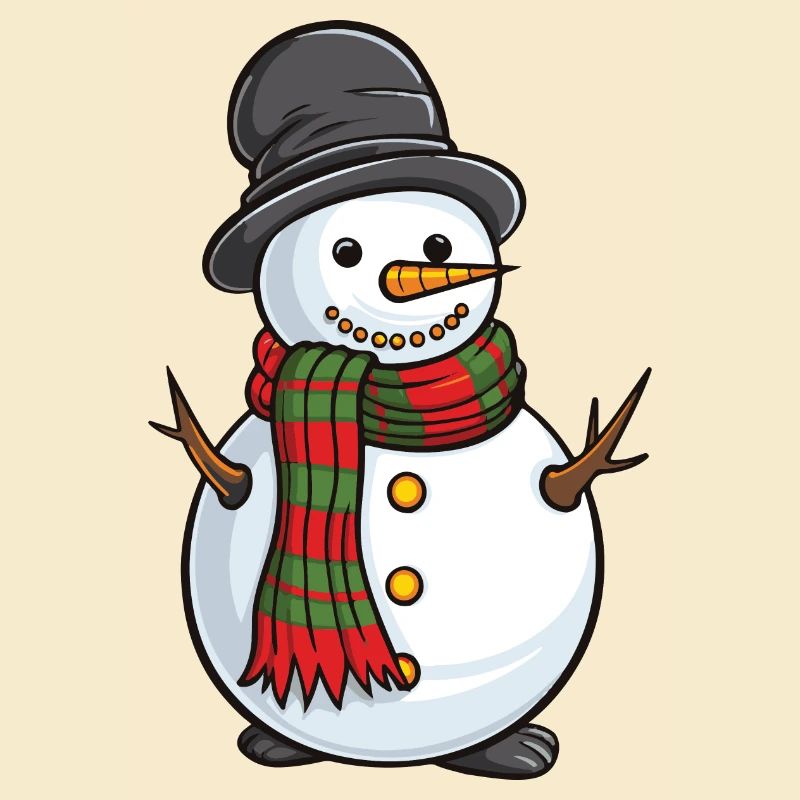Schneemann Comic