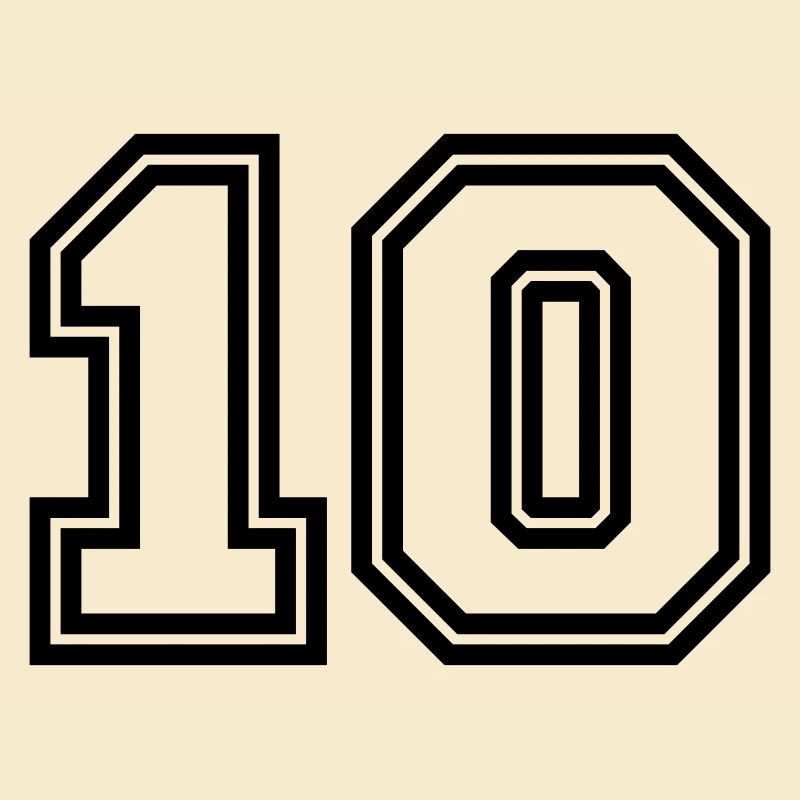 10 number symbol