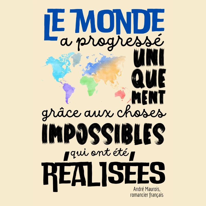 Citation Positive Le Monde a progressé