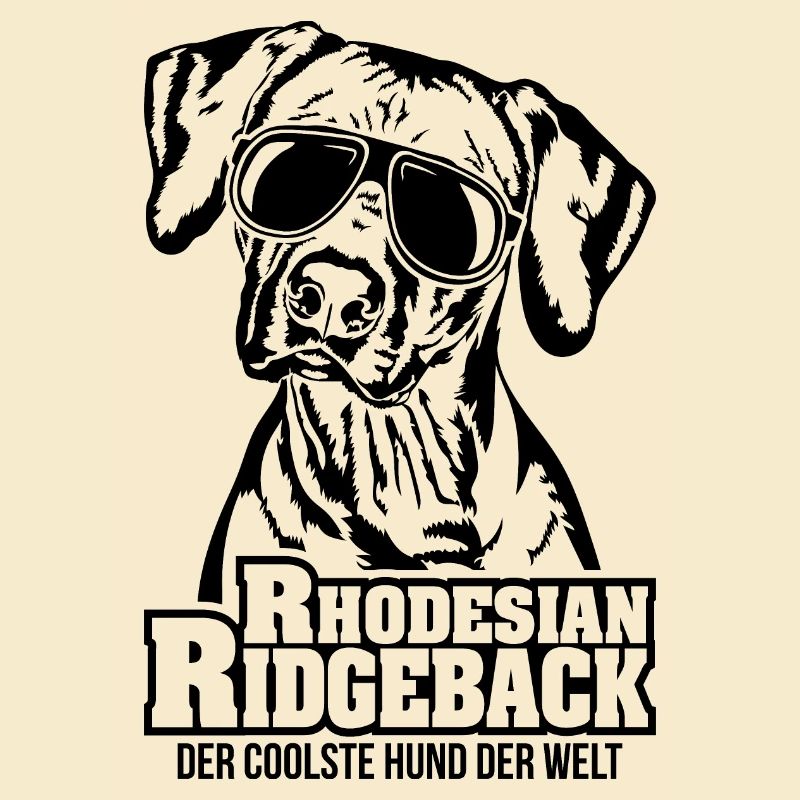 RHODESIAN RIDGEBACK cooler Hundespruch Wilsigns