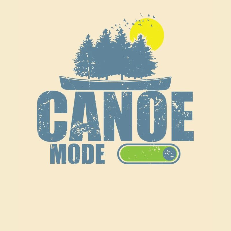 Canoe Mode On Kayak Paddle Boat Canoeing