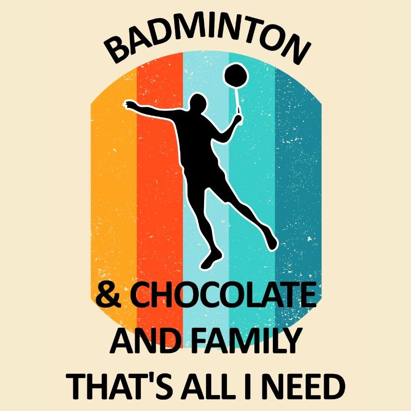 Badminton Badminton Badminton Player Chocolate