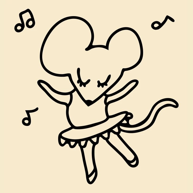 Ballet Mouse - Line