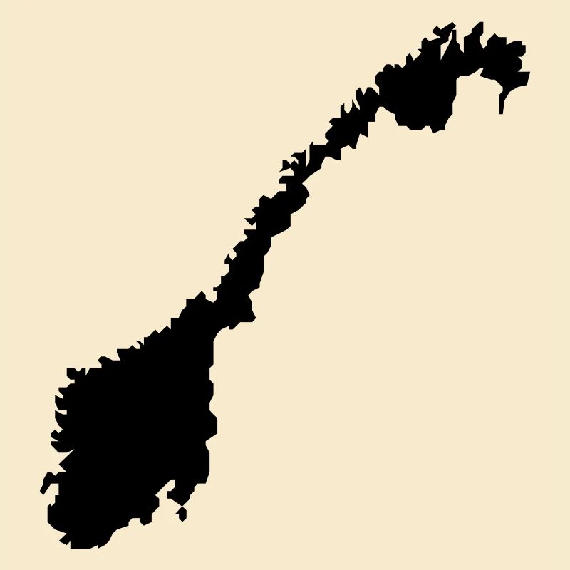 norway map