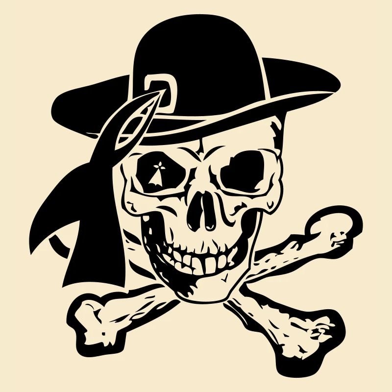tete de mort os chapeau breton