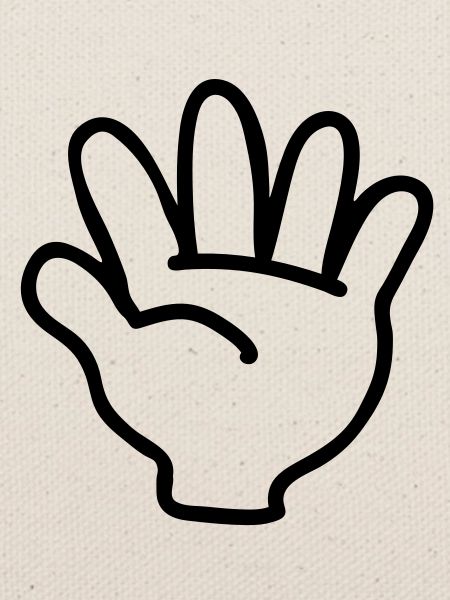 Child's hand
