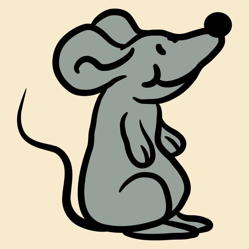 Petite souris mignonne mignonne