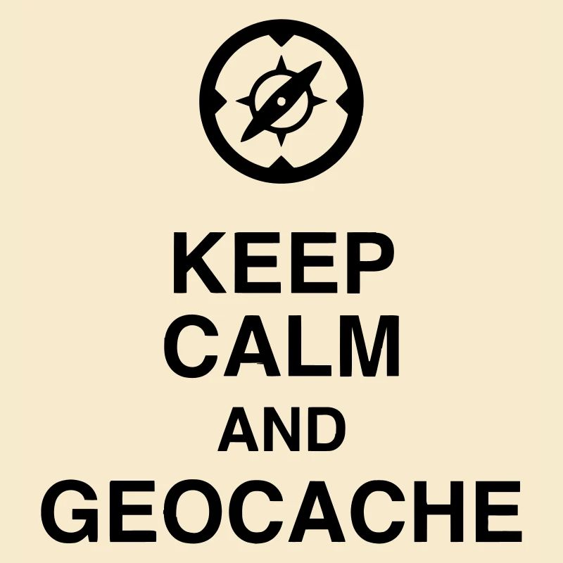 Geocaching / Geocacher / Kompass / Wald
