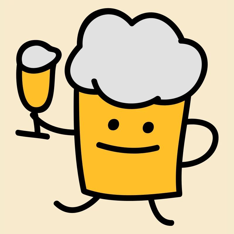 Bier mit Bier