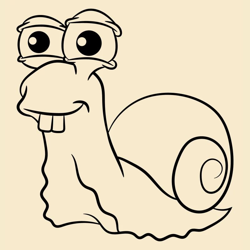 Schnecke lustig freude