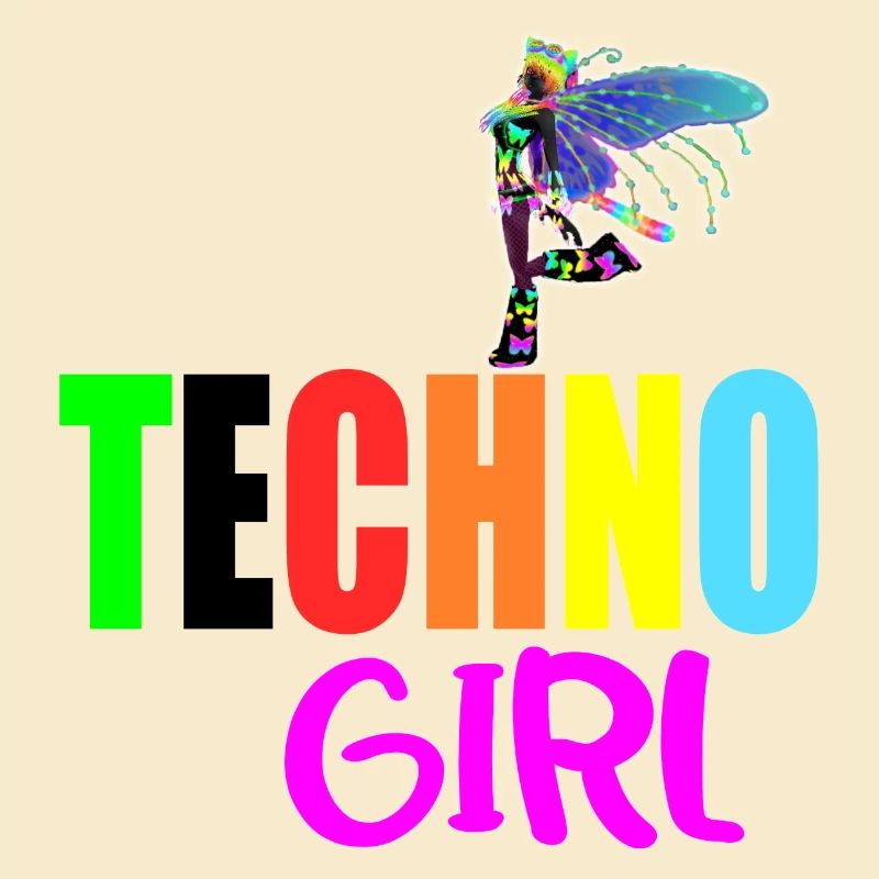 Techno-Mädchen