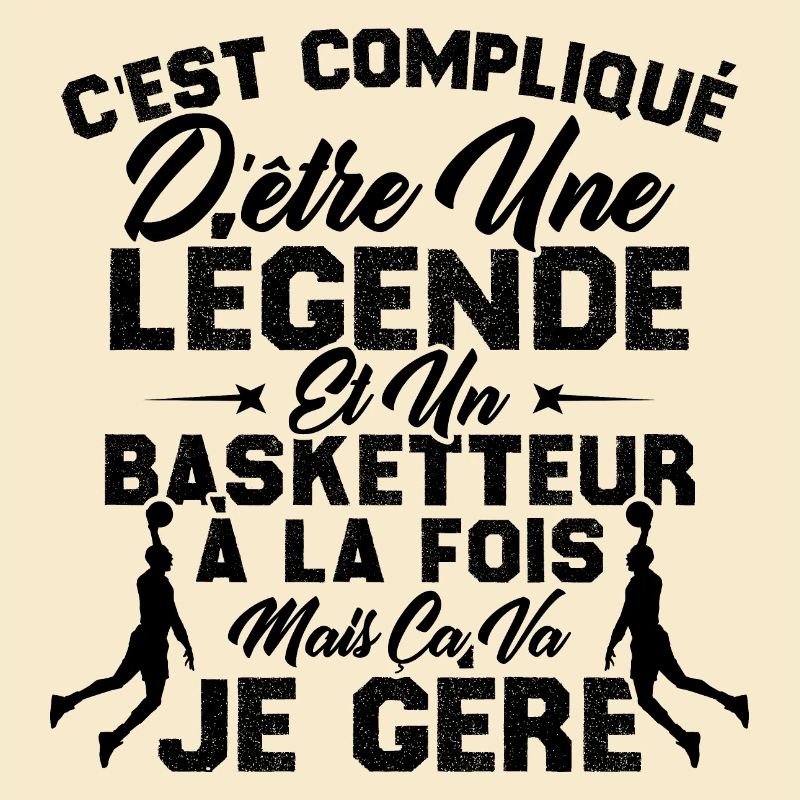 Une Légende Et Un Basketteur