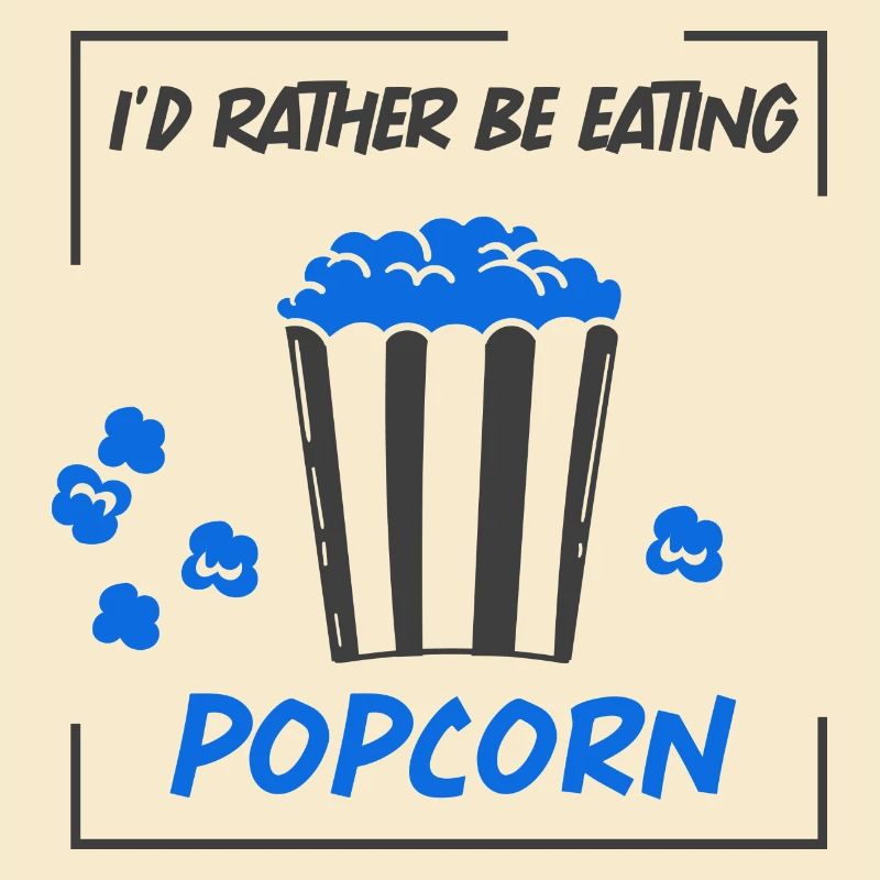 Manger du pop-corn sain Pop Corn Ironique