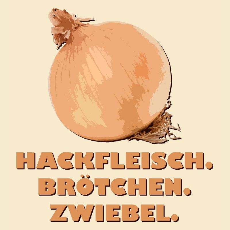 Hackfleisch. Brötchen. Zwiebel.