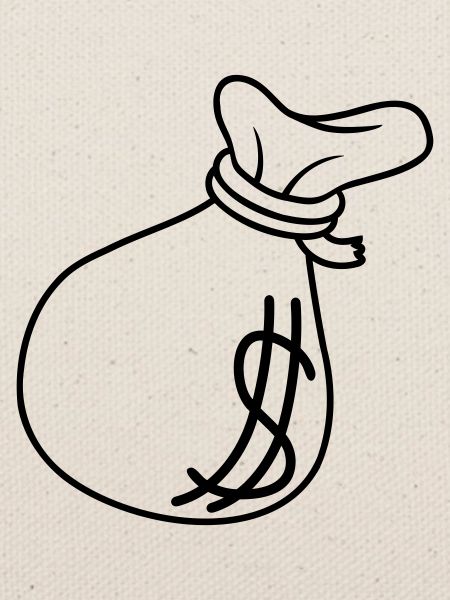 Dollar Symbol Geld Sack