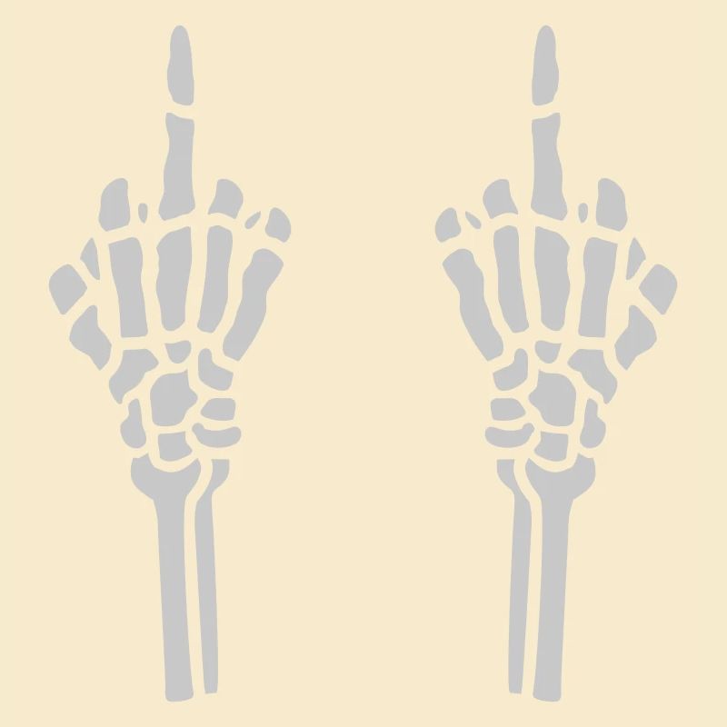 Geste 2 Hände Mittelfinger
