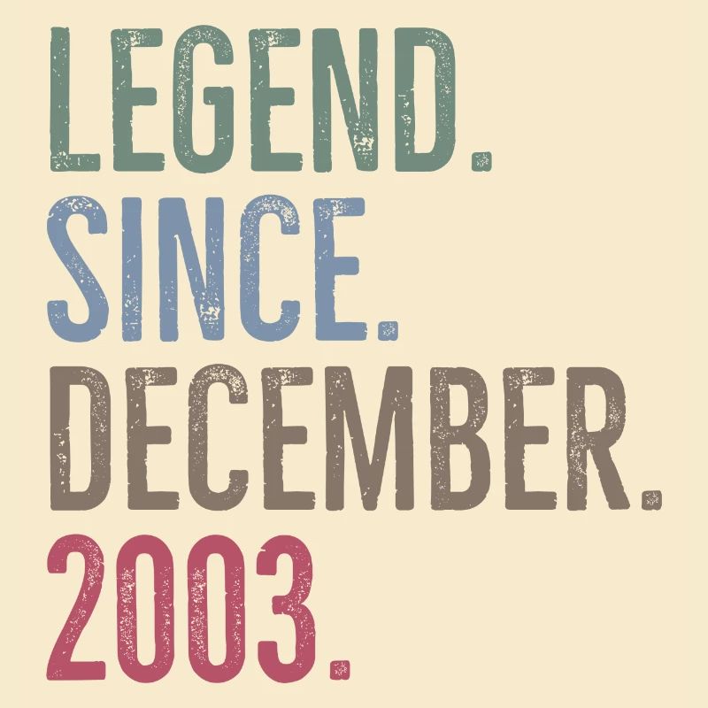 Legende seit Dezember 2003