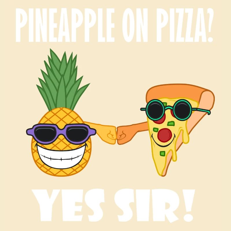 Pizza à l'ananas Buddy Ironic Pals Hawaii Pizza