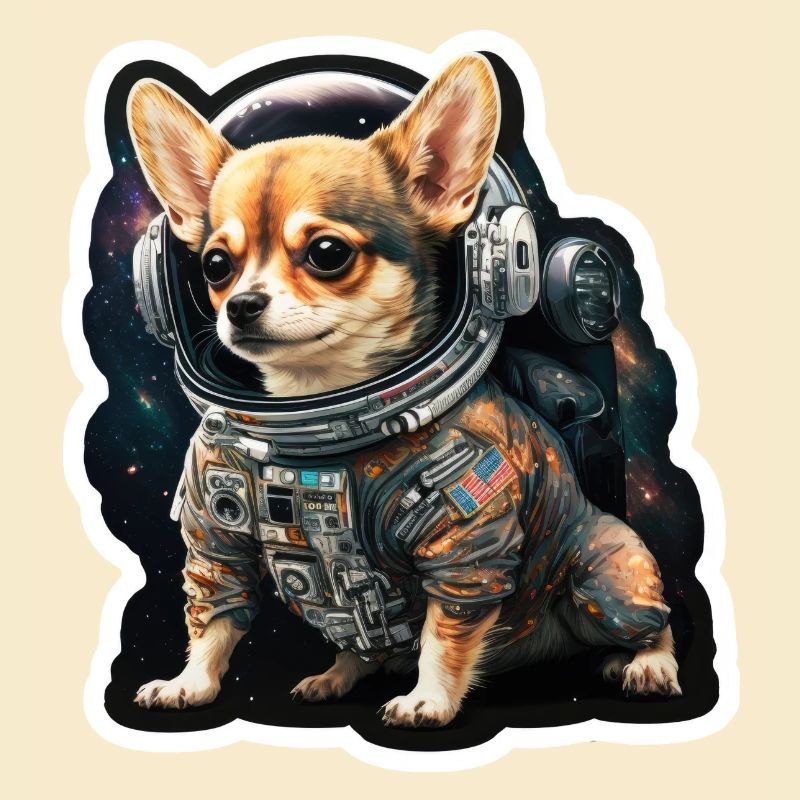 Chihuahua dans l’espace, drôles de chiens, Spacedogo!