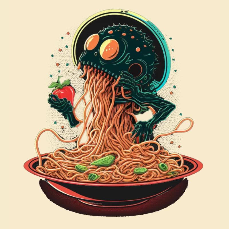 Spaghetti Alien