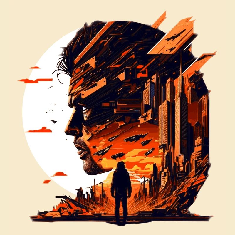 Sci-Fi and alien planets create artwork