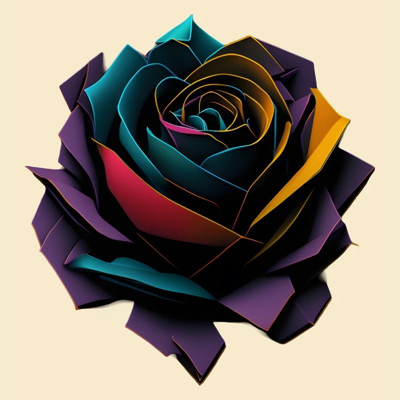 Geometric Rose