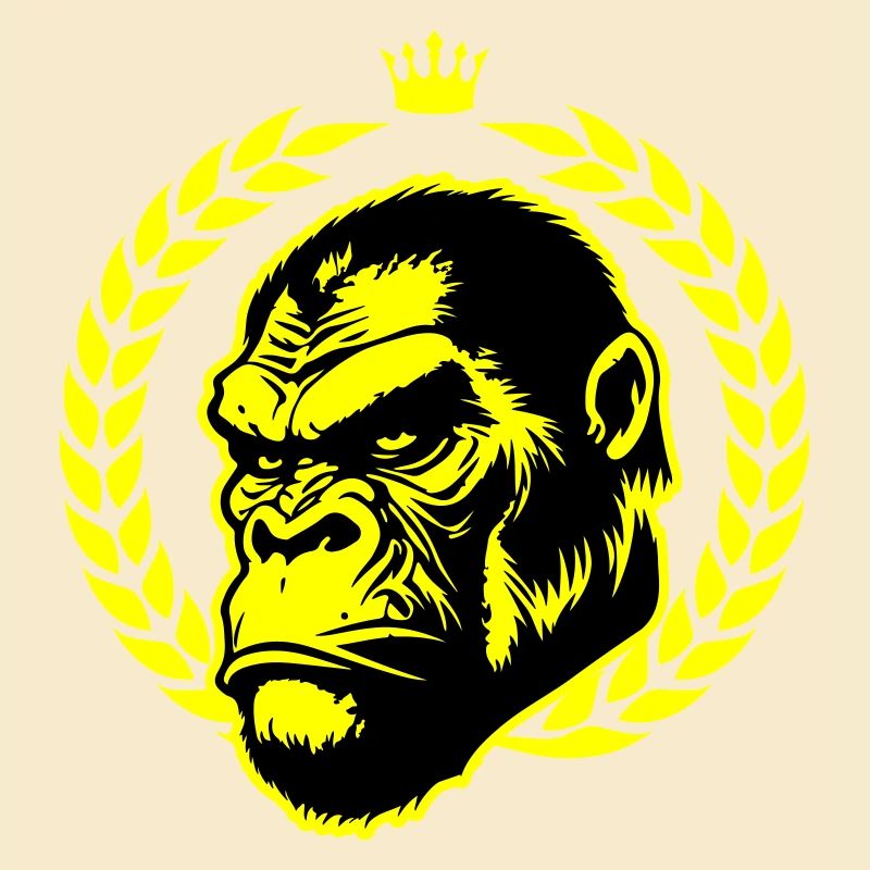 Gorilla Kopf