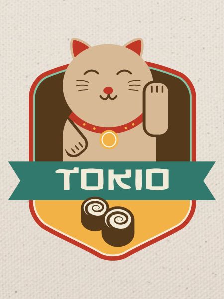 Katze in Tokio