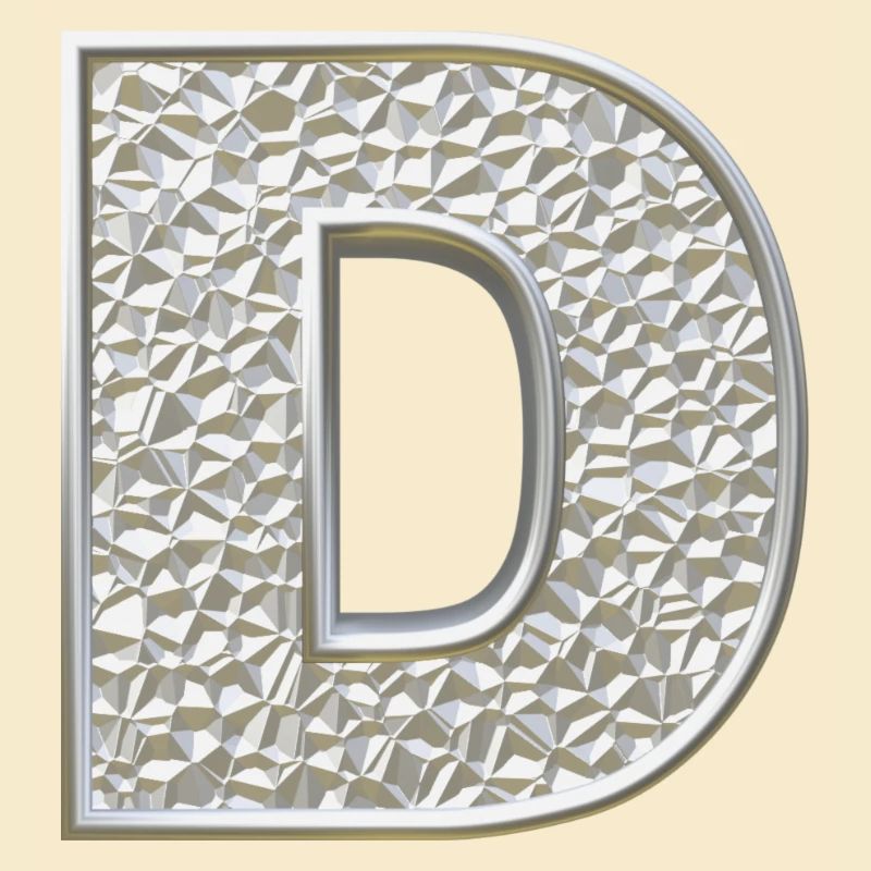 D, lettre, lettre D, initiale, initiale D, monogramme,
