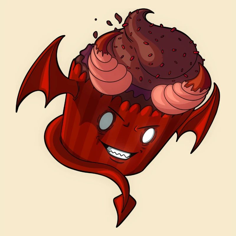 Devil Cupcake