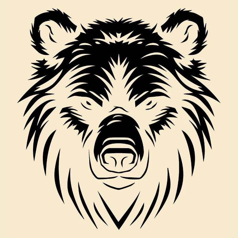 Bear Logo Stylized