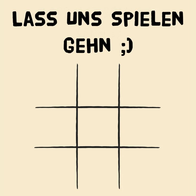 Tik Tak To oder Käsekästchen, lass uns spielen