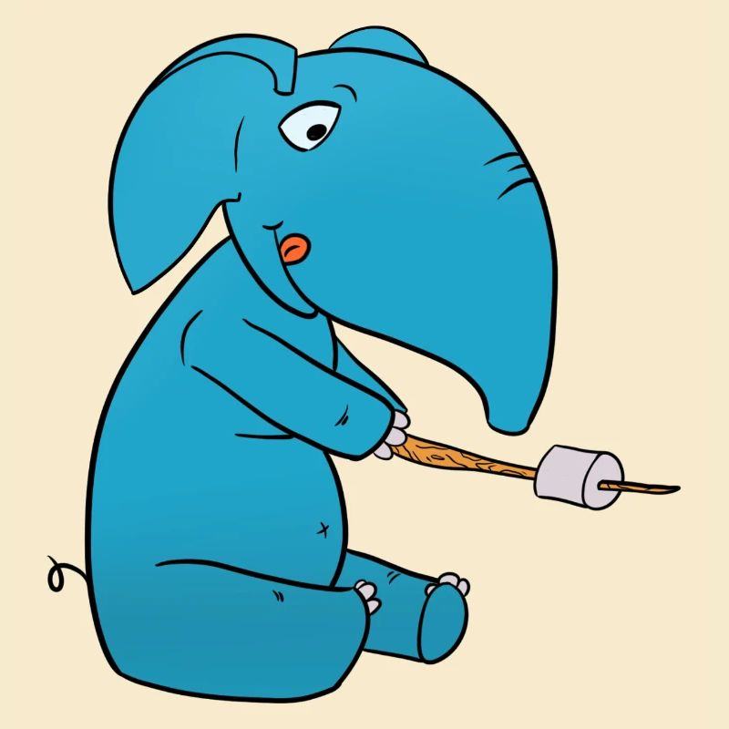 Elefant Marshmallow