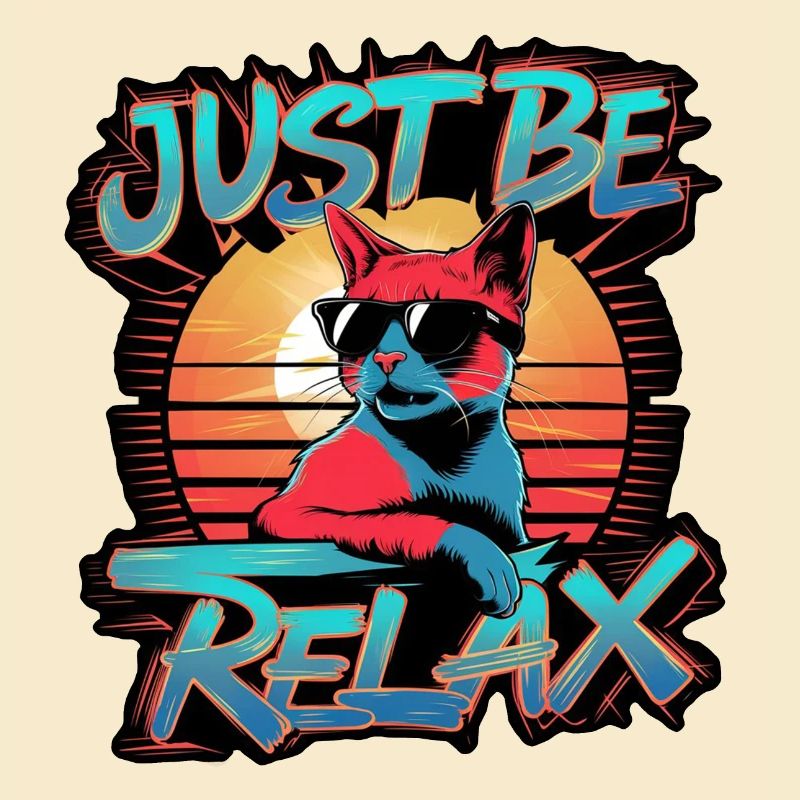 Just Relax Cat - Süßes Kätzchen