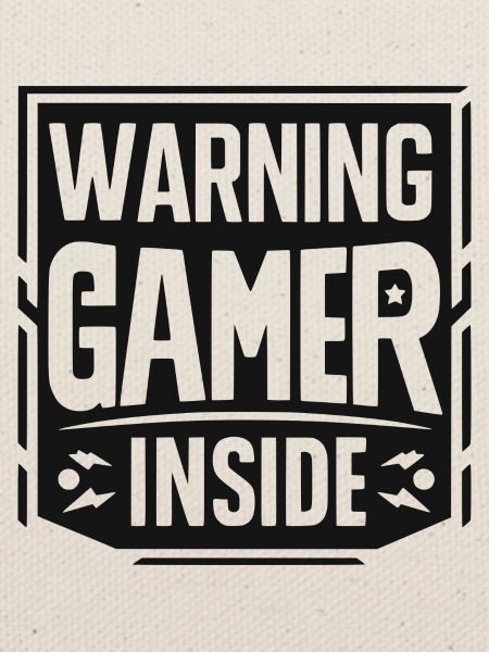 Warnung Gamer Inside