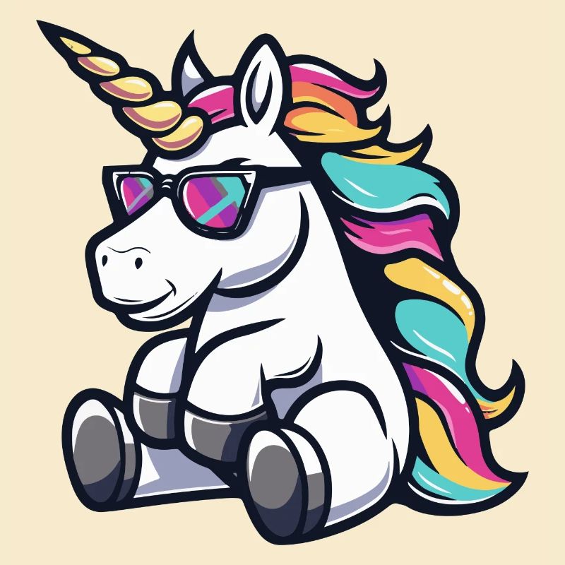 Einhorn Comic Cool