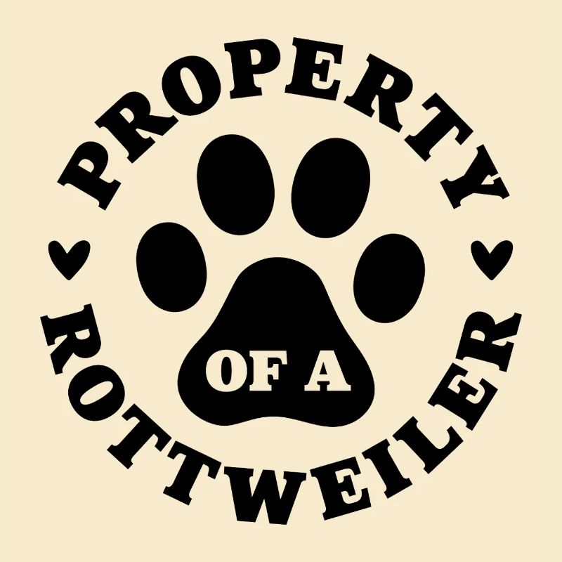 Eigentum eines Rottweilers