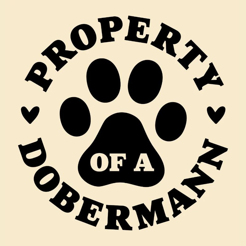 Eigentum eines Dobermanns