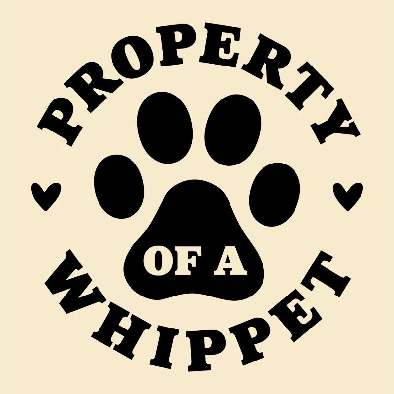 Eigentum eines Whippets
