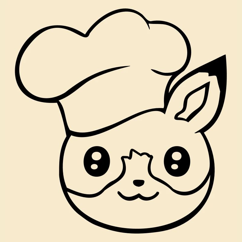 Fox Chef's Hat Chef Cooking Restaurant Kitchen