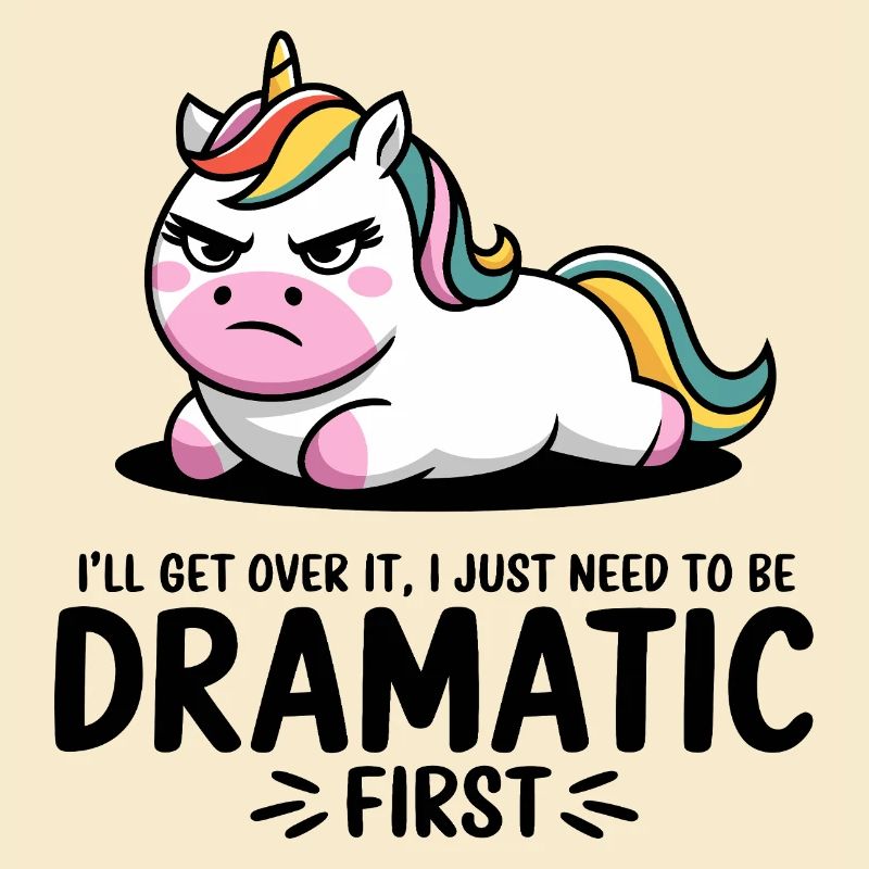 Dramatisches Einhorn