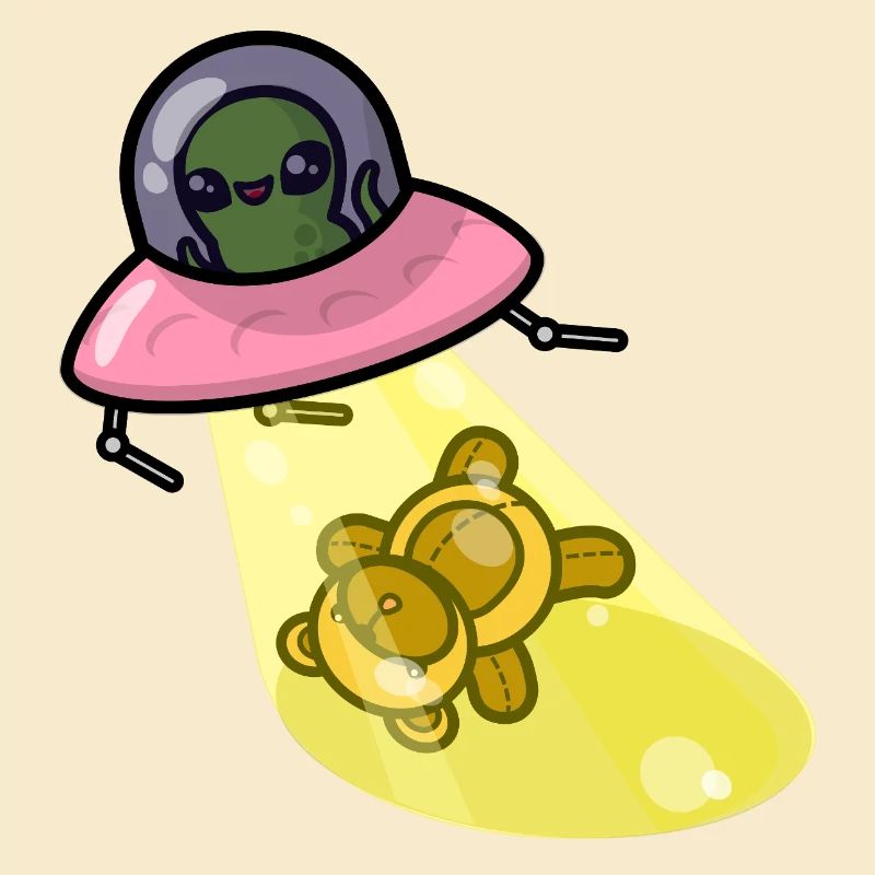 Teddy kidnapped by UFO Uap