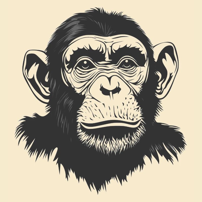 Affe - Schimpanse