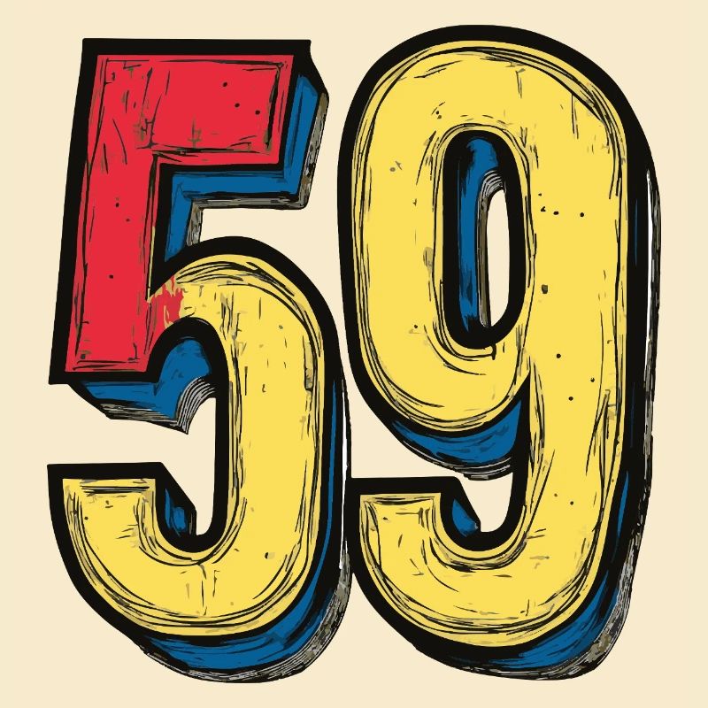 Bande dessinée à 59 chiffres