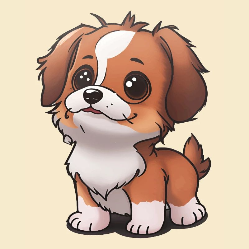 Toutou totalement mignon